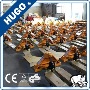Low Cost 2000kg 2ton Hydraulic Manual Pallet Truck Hand Forklift