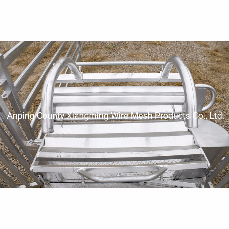 Steel Goat Handling Equipment Sheep Catcher Turnover Crate