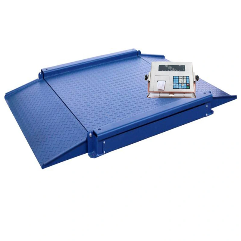1.5*1.5m Electronic Weighing Digiweigh 2000kg Floor Pallet Cattle Weighing Scale