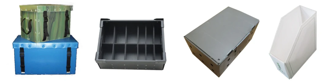 ESD Corrugated Plastic Box Black Coroplast Box