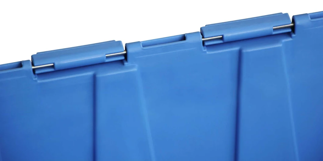 Stackable Plastic Storage Box Plastic Moving Crate Crate with Lid for Sale