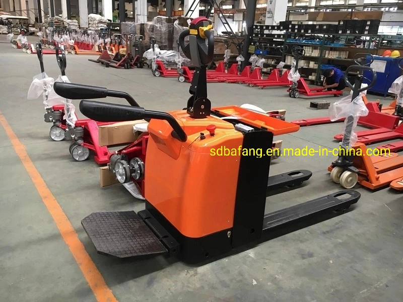 Factory Direct 2t 3t Full Electric Pallet Truck for Warehouse Container in Stock