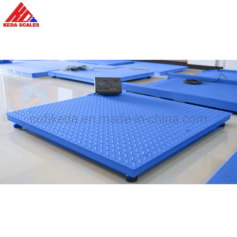 Floor Scale Heavy Duty Platform Weighing Industrial Pallet Scales 1m*1m