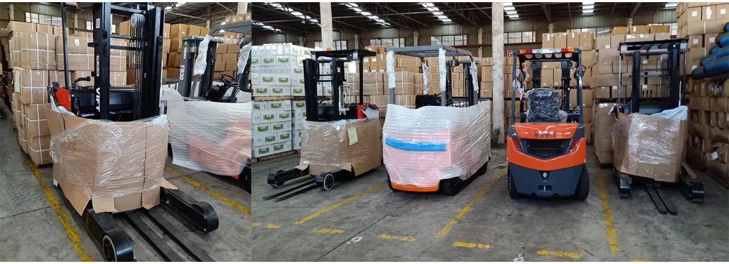 1500kg Electric Pallet Stacker with Wide Legs Straddle Stacker Handling Closed Pallets with Very Narrow Aisle