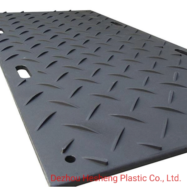 Composite UHMWPE Plastic Composite Road Mat Heavy Duty Composite Construction Matting Oil Field Portable Roads Mat