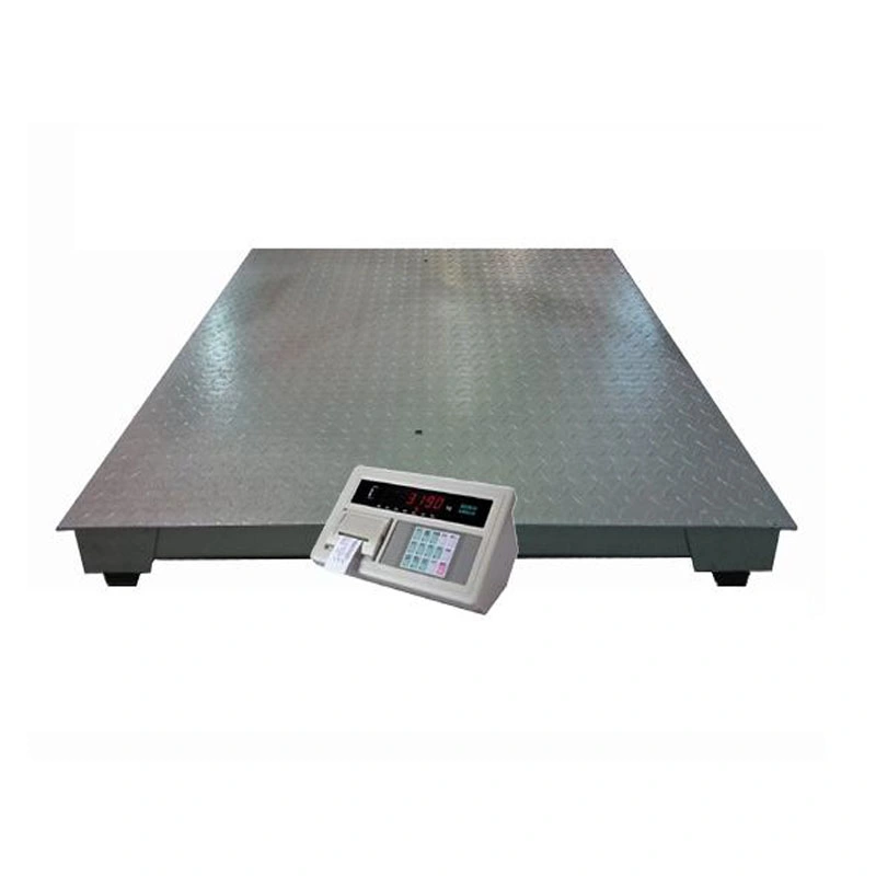 1.5*1.5m Electronic Weighing Digiweigh 2000kg Floor Pallet Cattle Weighing Scale