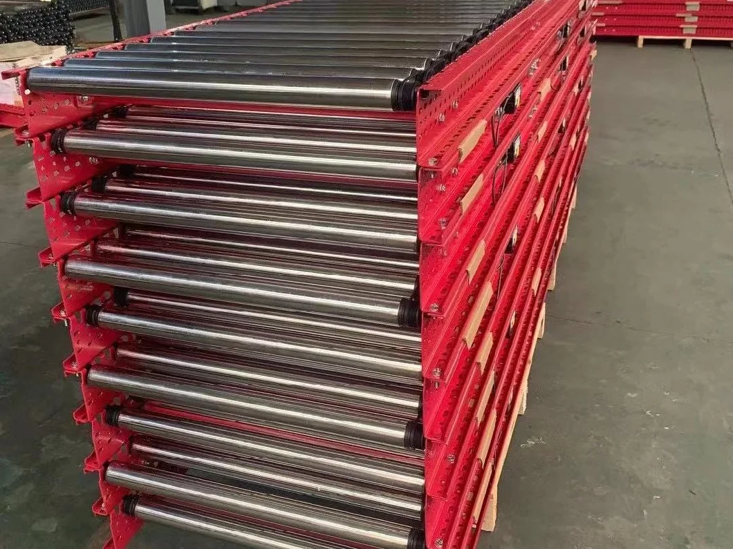 Non-Driven Straight Gravity Roller Conveyor for Box/Pallet Handling