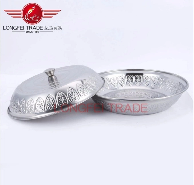Stainless Steel Fruit Tray Plate Silver Plated Apple Banana Grape Serving Trays