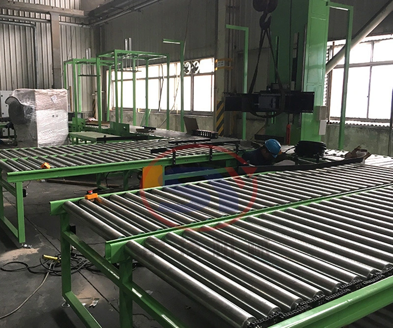 Stainless Steel Conveyor Roller Assemble Line System Carton Pallet Conveyer for Medical Supply Face Mask Conveying
