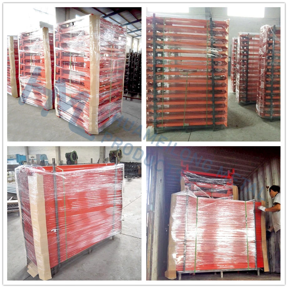 High Quality Industrial Powder Coating Storage Steel Metal Stacking Pallets