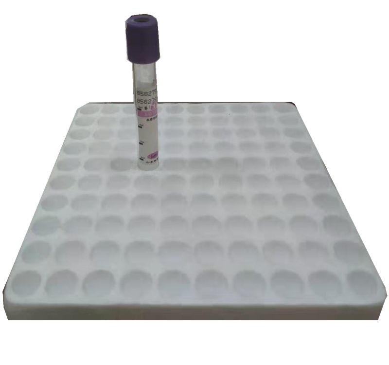 Blood Test Tube Styrofoam Tray Mold