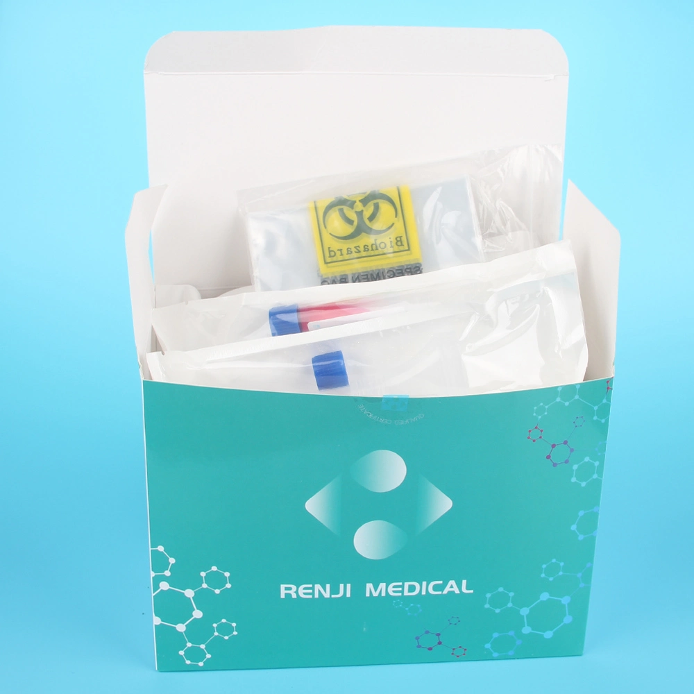 Disposable Saliva Collection Tube DNA Rna Sample Collection Kit Antigen Saliva Tube Test Kit