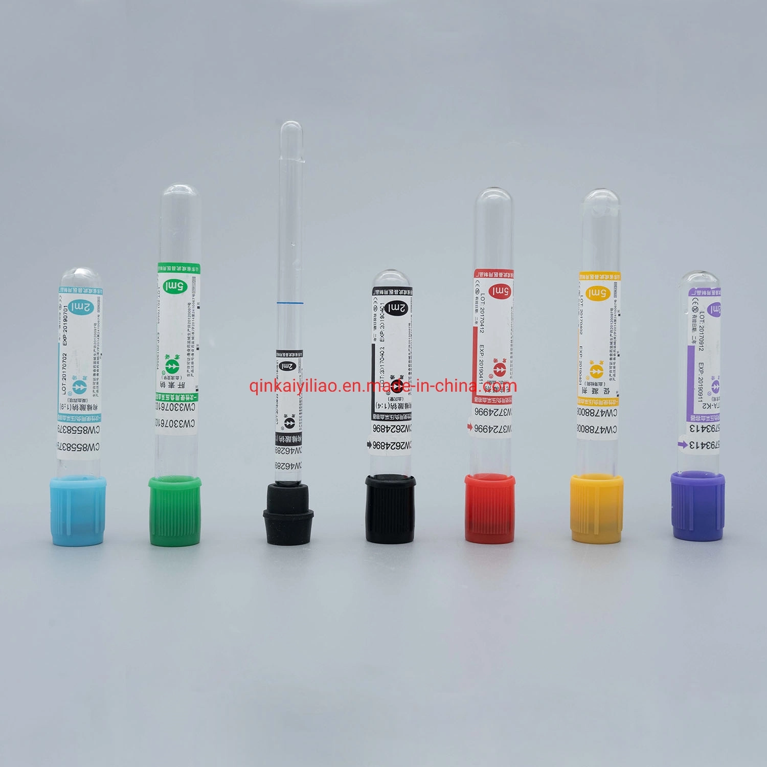Blood Vial Colors