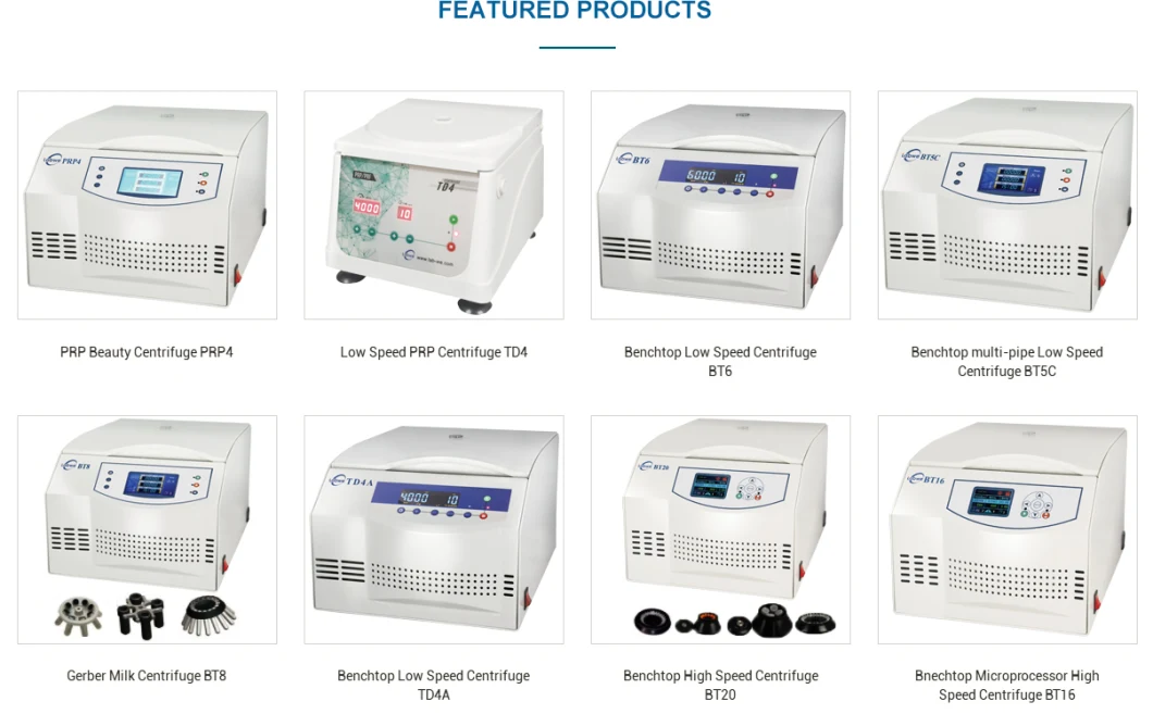 Floor Type Blood Bank Refrigerated Centrifuge Bw5r
