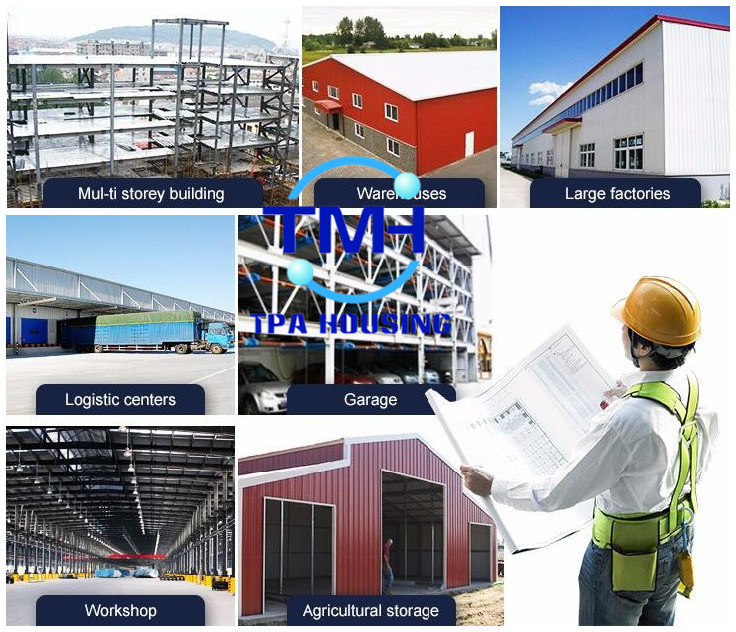 Different Kinds of Steel Structure Construction Building for Sale