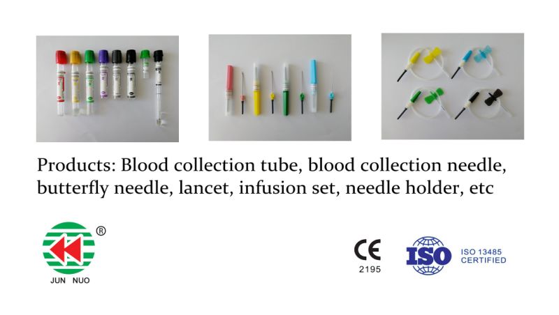 Caps Serum Separating Gel Rubber Stopper Vacutainer Tube for Blood Collection