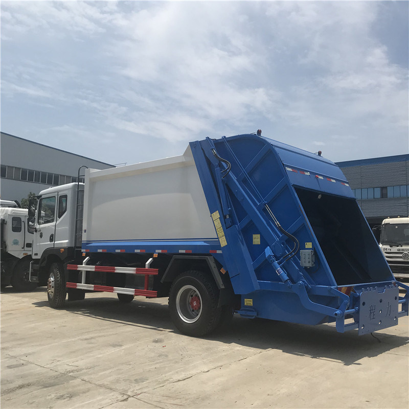 Foldable Refuse Compactor Truck/Compression Garbage Truck/Rubbish Truck/Recycling Truck/Waste Management Truck/Trash Truck