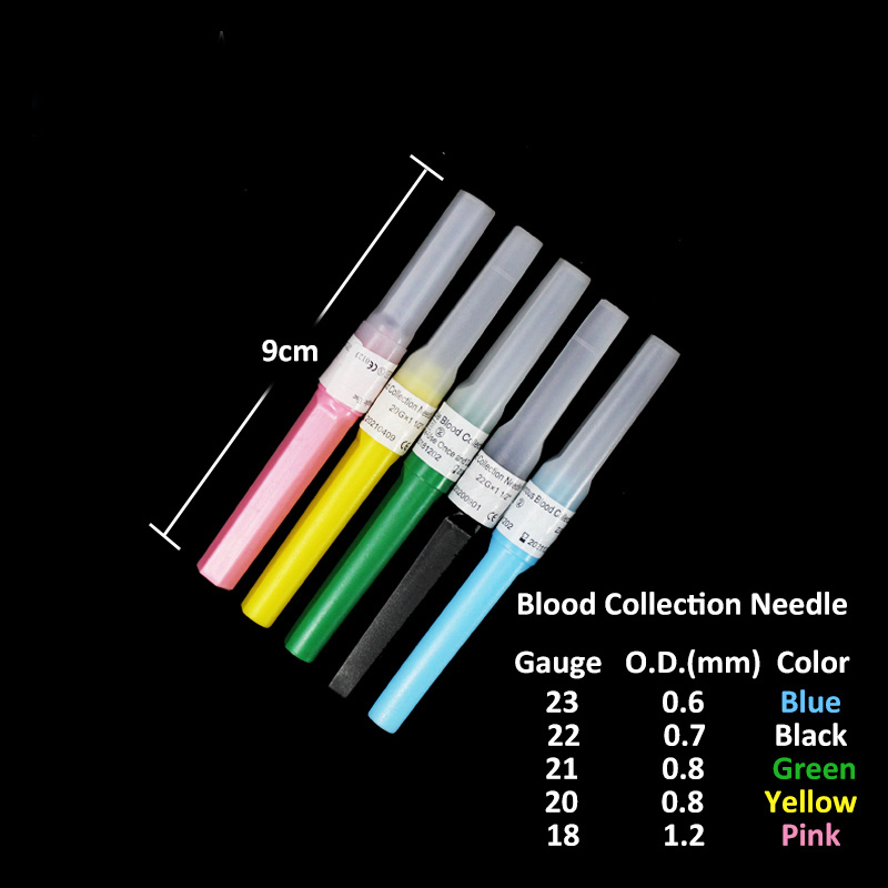Medical Disposable Butterfly Venous Blood Collection Tube Needle