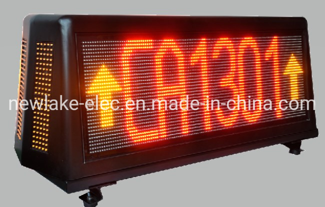 Airport Vehicle Warning Guidance LED Signs Follow-Me Sign (Pad operation)