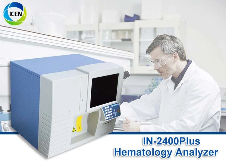 IN-B2400 plus 3 Part Diff Blood Test Machine Veterinary Hematology Analyzer