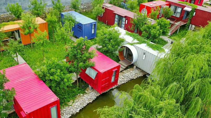 Reusable Movable Shipping Container House for Hotel