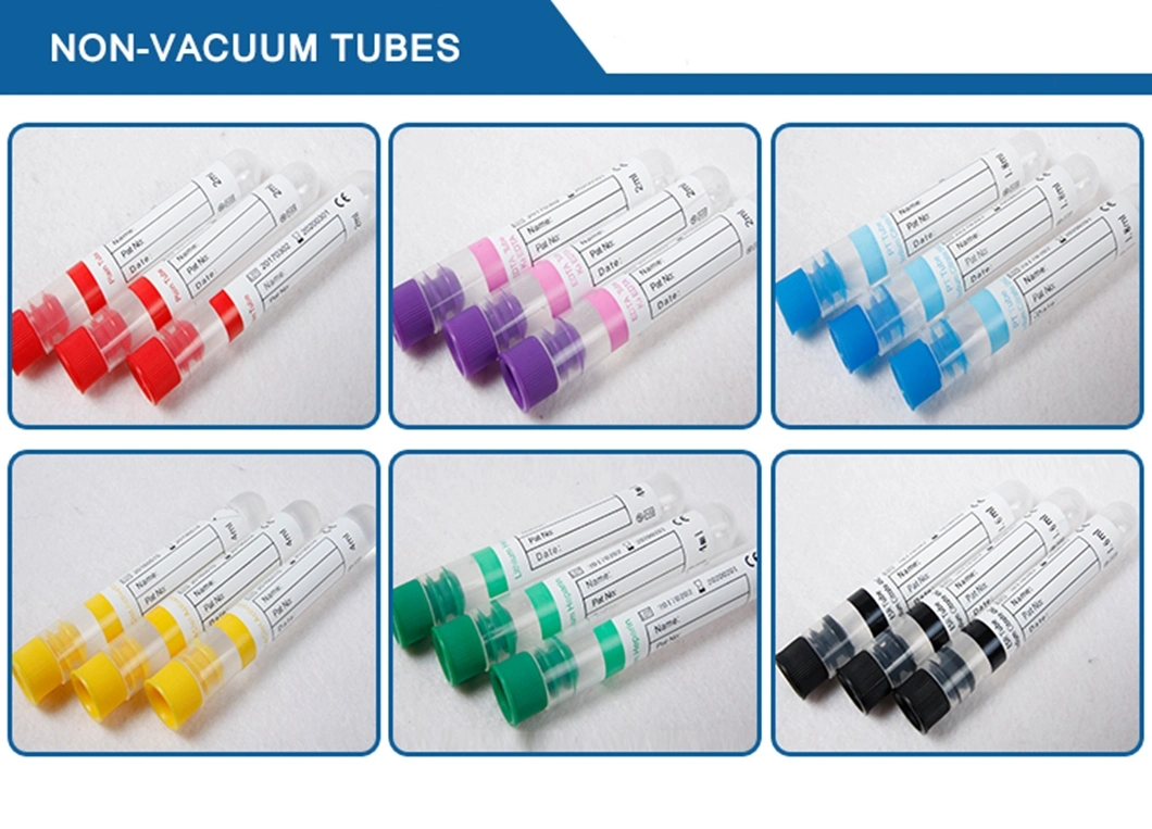 Wholesale Non Vacuum Blood Collection Tubes