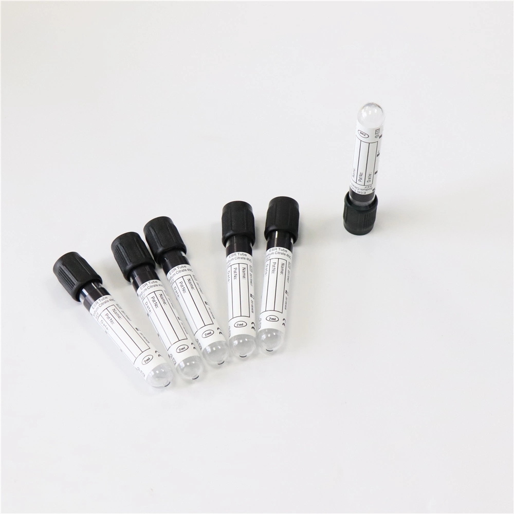 Glass/Pet EDTA/Plain/Gel&Clot/Heparin/ESR Non-Vacuum Blood Collection Tube