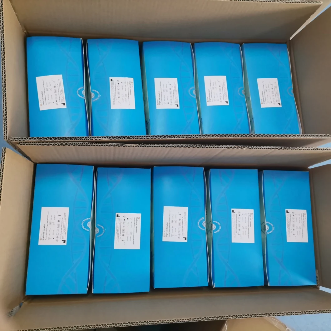 Saliva Sample Collection Test Kit, Tube with Liquid and Saliva Collection Device