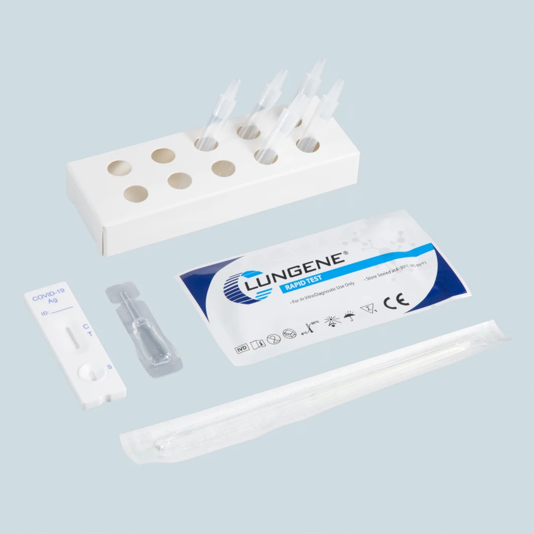 Colloidal Gold Method Factory Directly Supply Antigen One Step Rapid Test for Diagnostic Blood