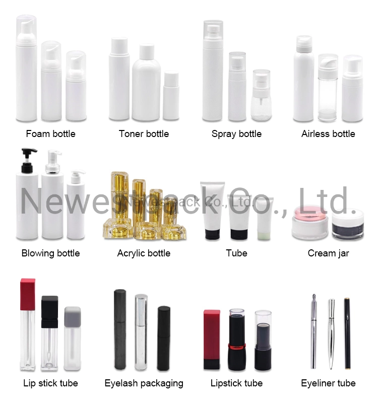 Bb Cream Containers Plastic Oval Cosmetic Packaging Tube, Plastic Tube for Sunscreen