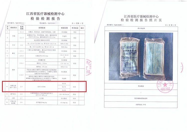 China General Medical Supplies Health Medical Equipment Protective Face Masks Medical 3ply Disposable Medical Mask