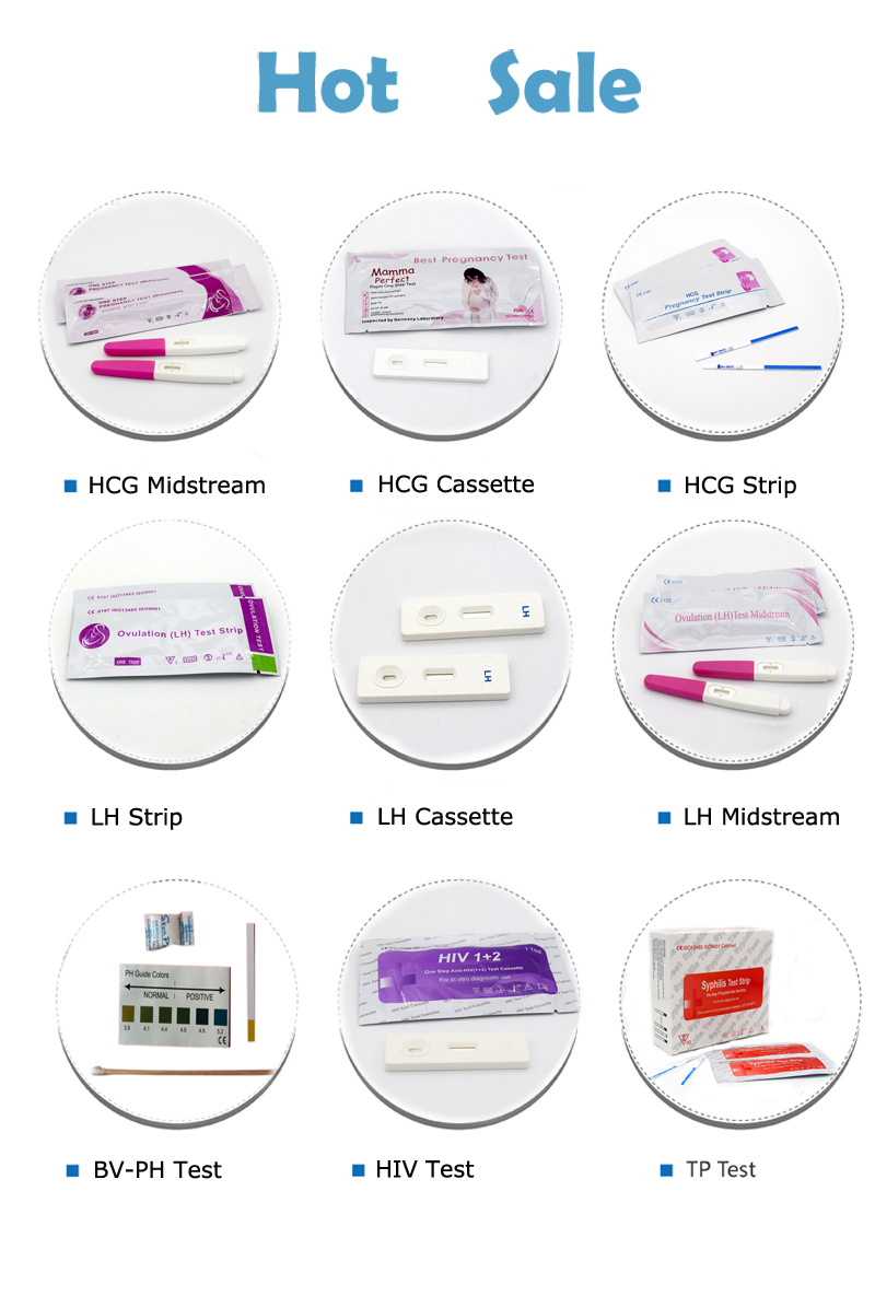 Whole Blood Malaria PF/Pan Test Cassette Rapid Test Kit
