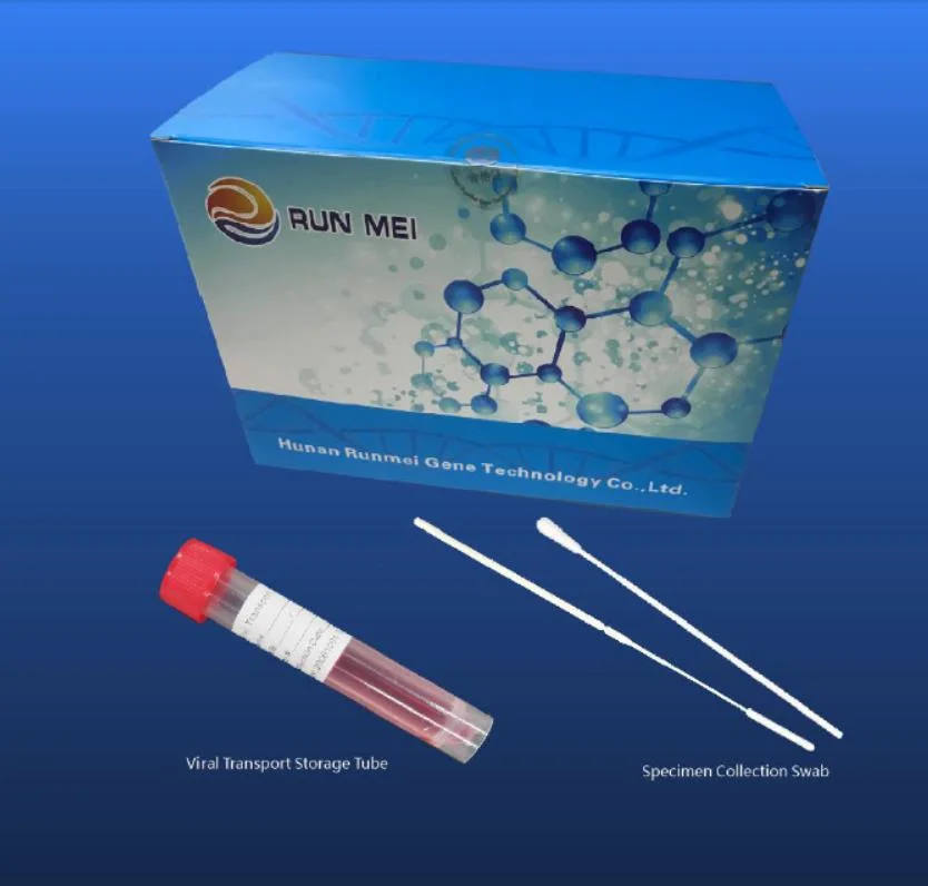 HIV Blood Test Kit Gene Nylon Flocked Swab, Hunan Liquid Kit Test Gene Kit