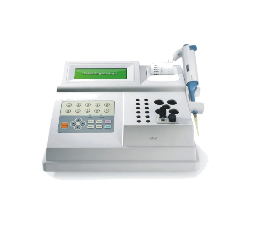 CA52 Medical Hospital Lab Equipment Blood Chemistry Analyzer Machine Open Reagent System Portable Blood Coagulation Analyzer