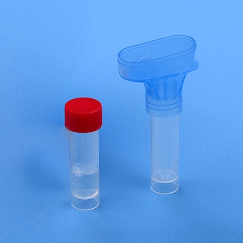 DNA Rna Virus Test Lab Gene Detection Disposable Saliva Collector