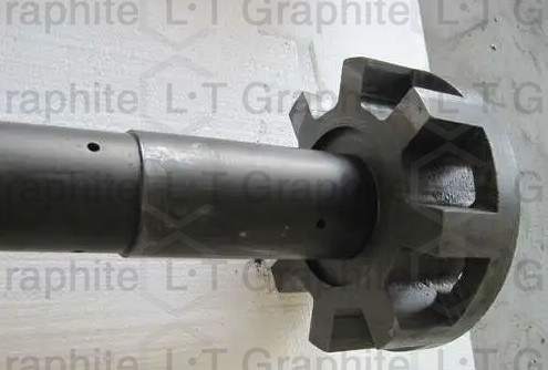 Durable Graphite Purging Tubes Used for Aluminum Casting