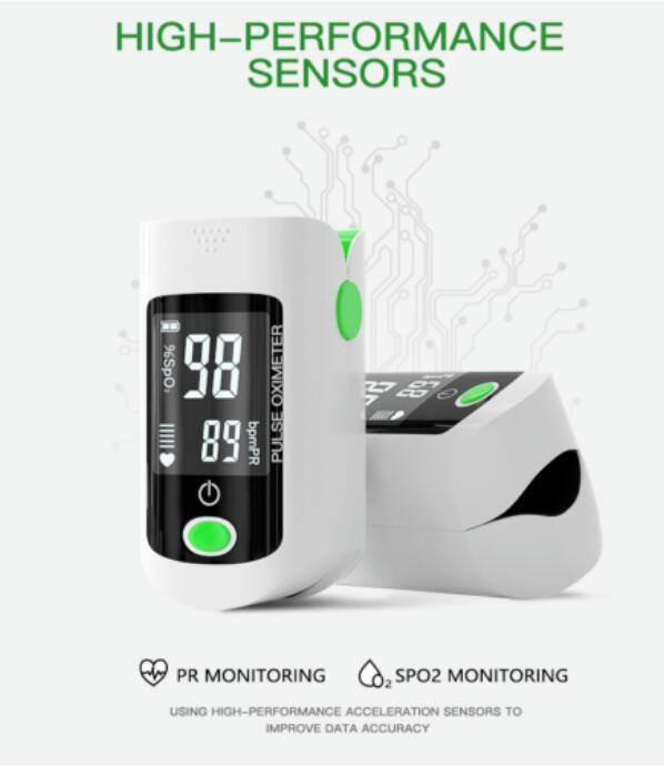 Measure Blood Oxygen, Blood Oxygen Saturation, Pulse, Multi-Function Portable Finger Pulse Oximeter