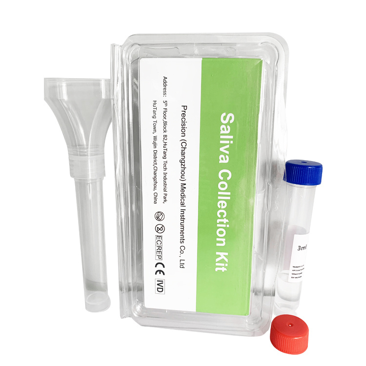 FDA Saliva Kit/Saliva Tube/ Rna DNA Collector Tube Genetic Saliva Collection Test Kit Custom Logo