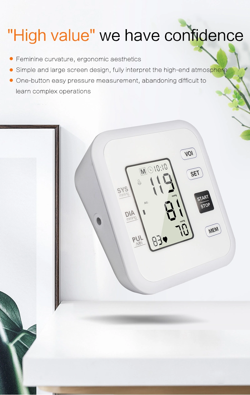 Customized Dynamic Woofer Blood Pressure Monitor Intelligent Pressurization Blood Pressure Meter