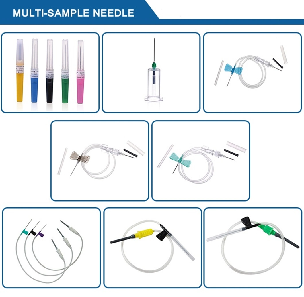 Disposable Glass Gel Tube Yellow Cap Vacuum Blood Collection Tube