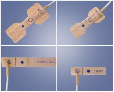 Novametrix As120 Pediatric Disposable SpO2 Sensor, 3FT