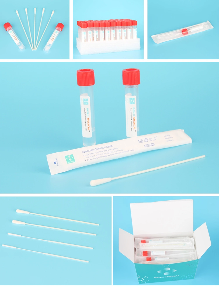 PCR Consumables for Disposable Sample Collection Tube of PCR Laboratory Nucleic Acid Specimen Test