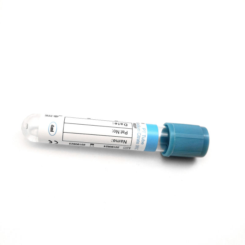 Sodium Citrate PT Glass Blue Vacuum Blood Collection Test Tube