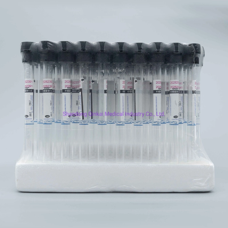 Plastic Plain Vacuum Blood Collection Tube