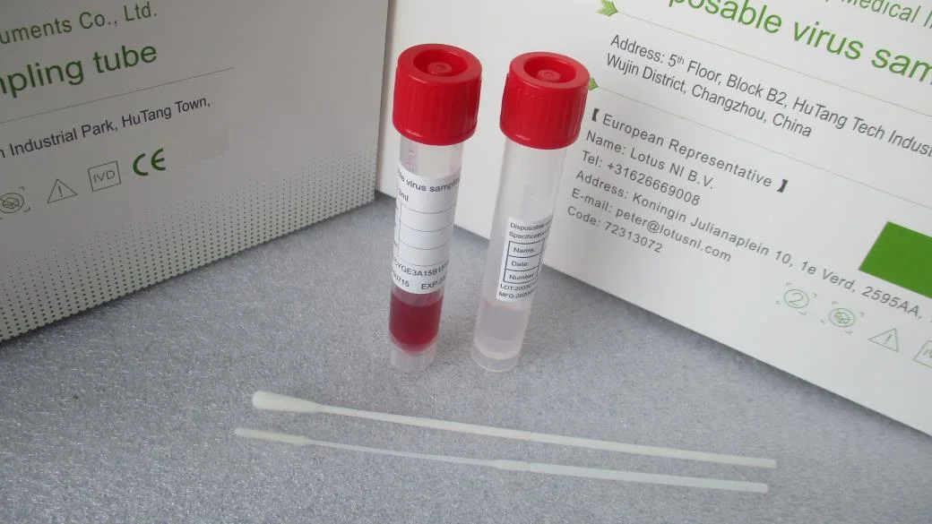 Disposable DNA/Rna Samples Saliva Collection Kit Viral Collection Tubes