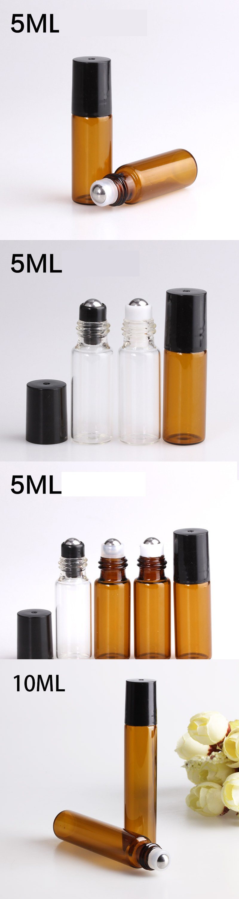Empty Essential Oil Bottle Fragrance Glass Bottle