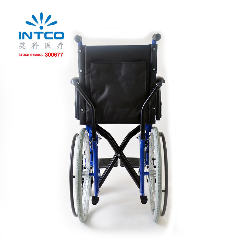 Europe Slim Lightweight Manual Wheelchair for Narrow Place
