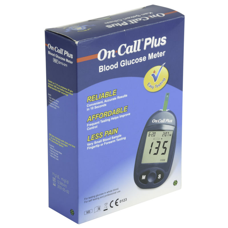 Ce ISO13485 on Call Plus Blood Testing Product Glucometer Blood Glucose Meters