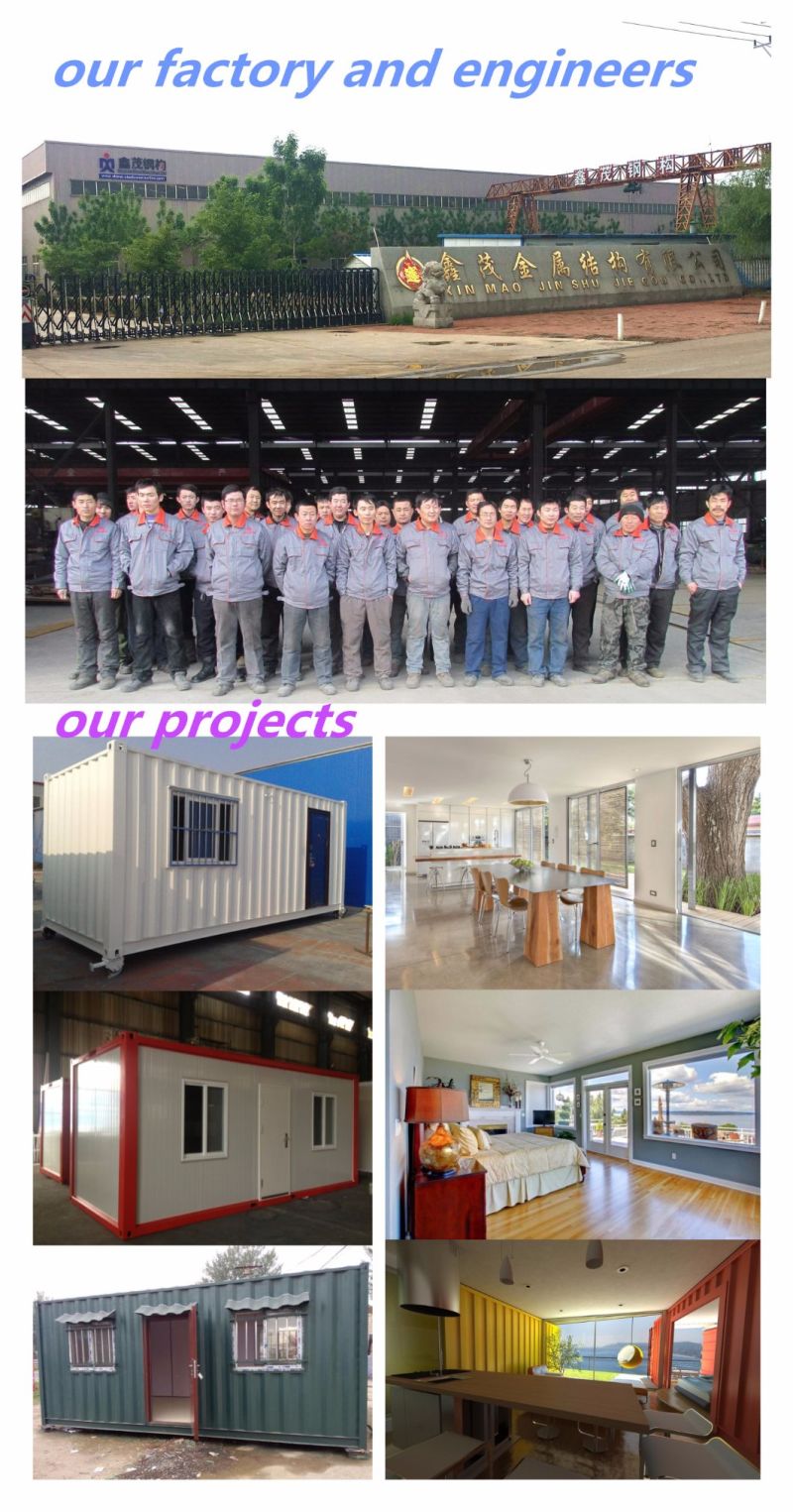 Prefabricated Shipping Container House with Ce ISO Certification