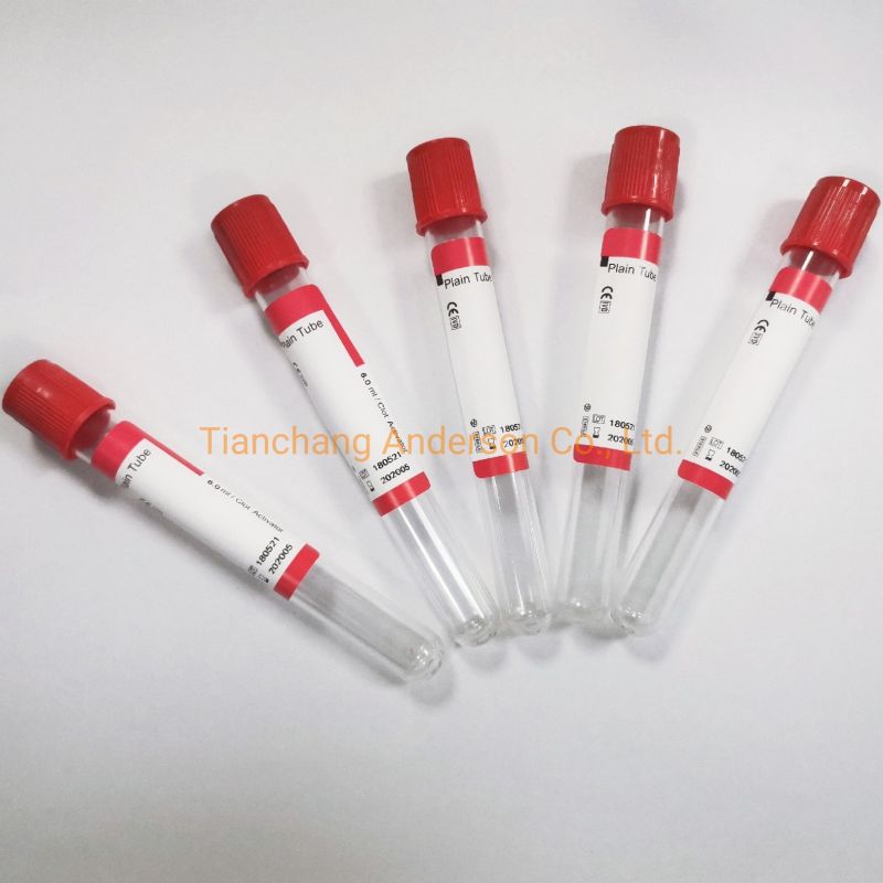 Clot Activator Vacuum Blood Collecion Tubes